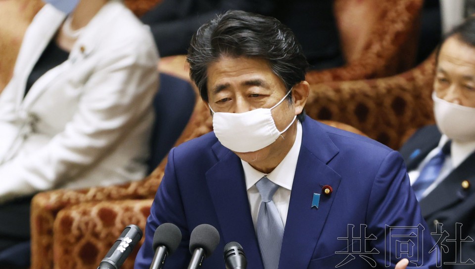 安倍认为经济恶化程度超过全球大萧条时期