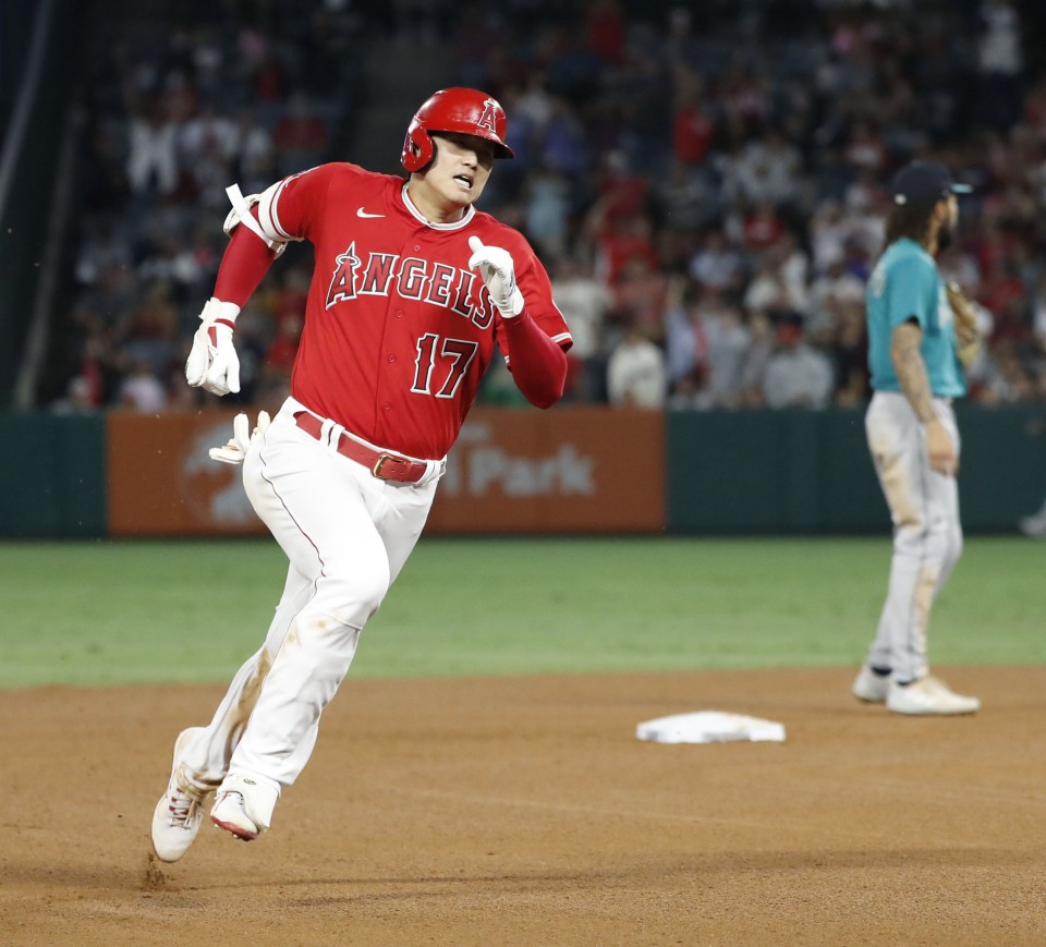 Shohei Ohtani triples twice as Angels capsize Mariners - The Japan Times