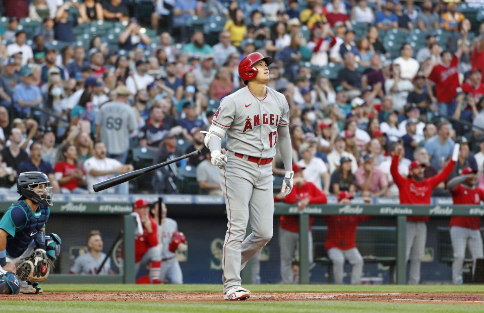 Baseball: Matsui marvels at slugging phenom Ohtani after record tied