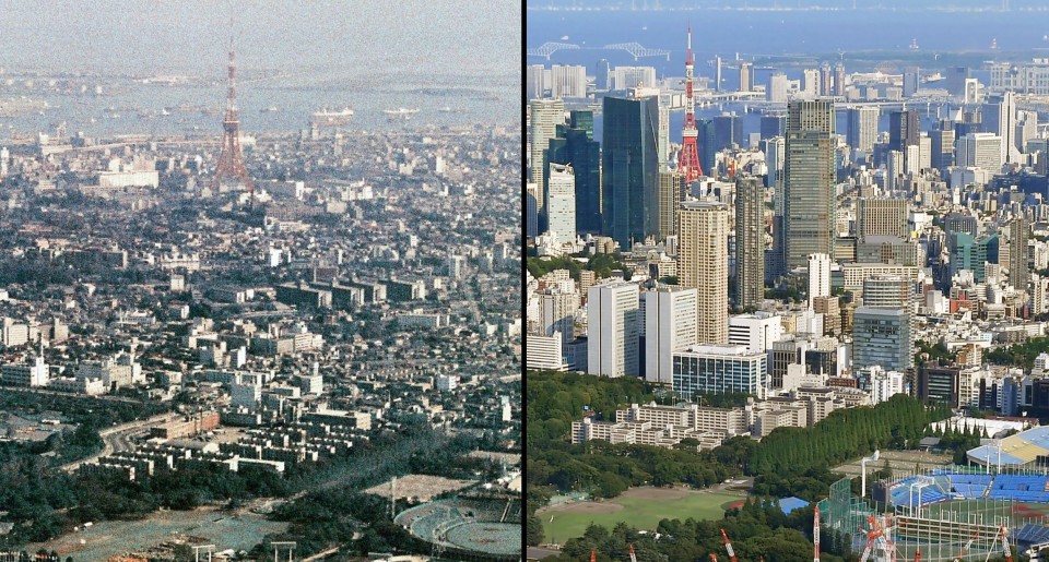 Tokyo then and now: Photographer documents four decades of change