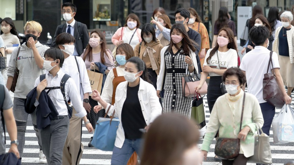 BA.2サブバリアントは、日本でコロナウイルス症例の90％を示す可能性があります。