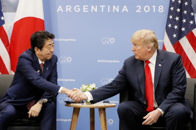 Abe nominates Trump for Nobel Peace Prize at U.S. request: officials