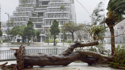 Typhoon may bring heavy rain, strong winds to western Japan