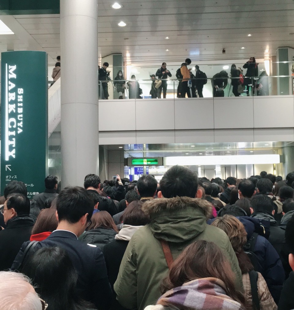 Heaviest Snow in 7 Years Strikes Tokyo