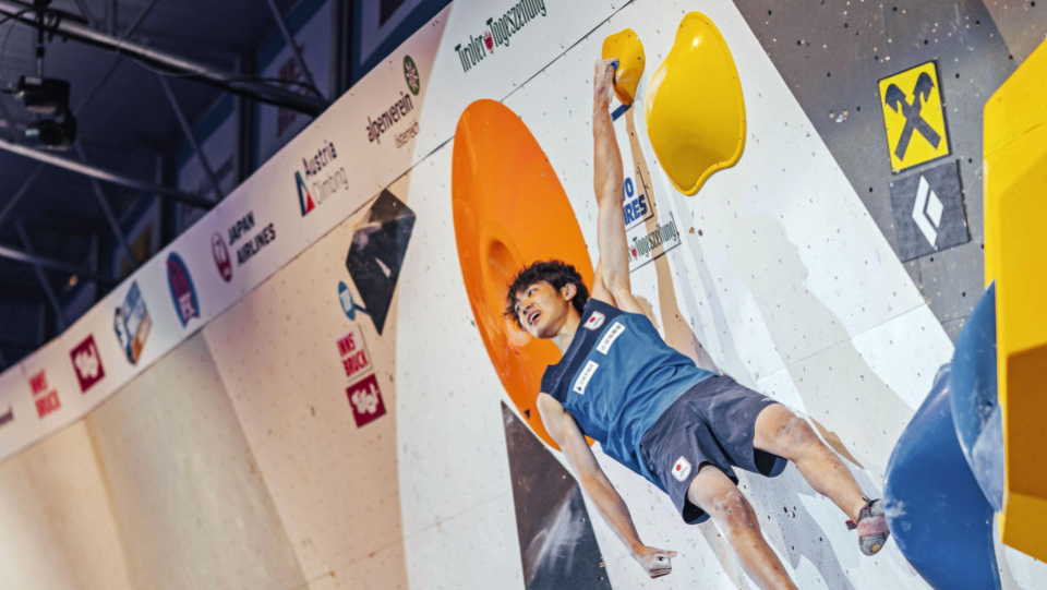 Sport climbing Japan's Anraku wins World Cup bouldering crown at 16