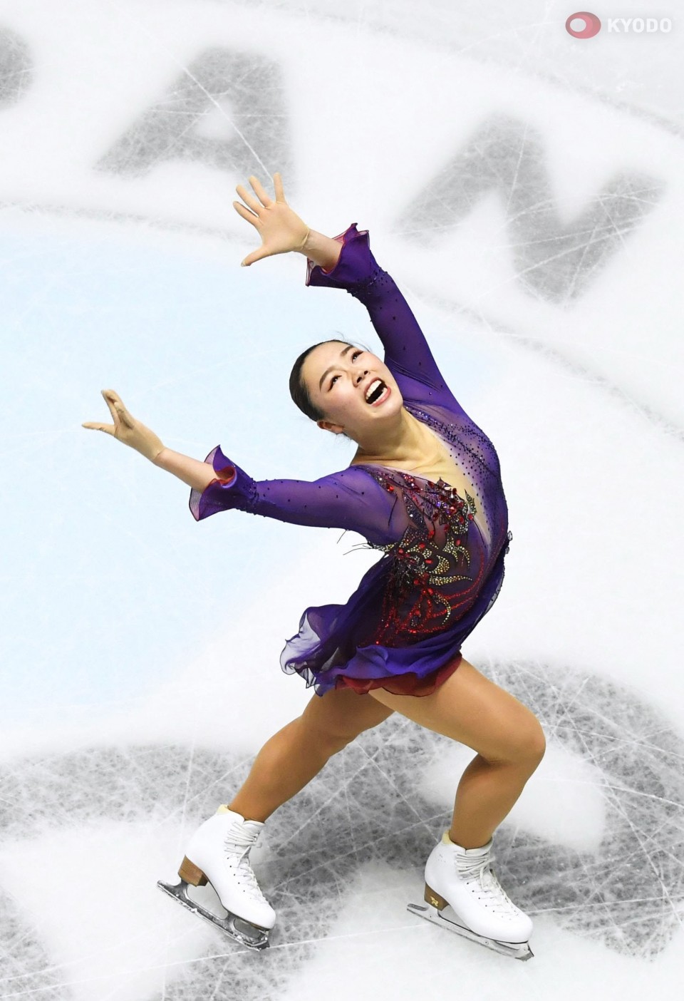 IN PHOTOS: Rika Kihira comes 1st at Japan Figure Skating Championships.