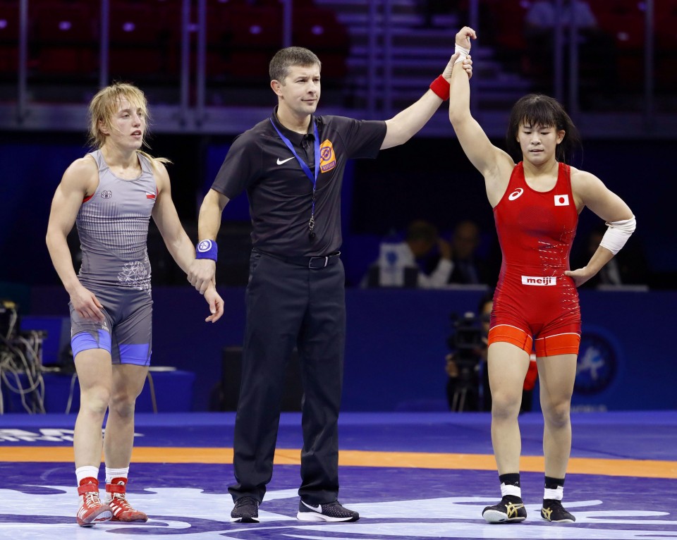 Wrestling 3 Japanese women advance to world championship finals