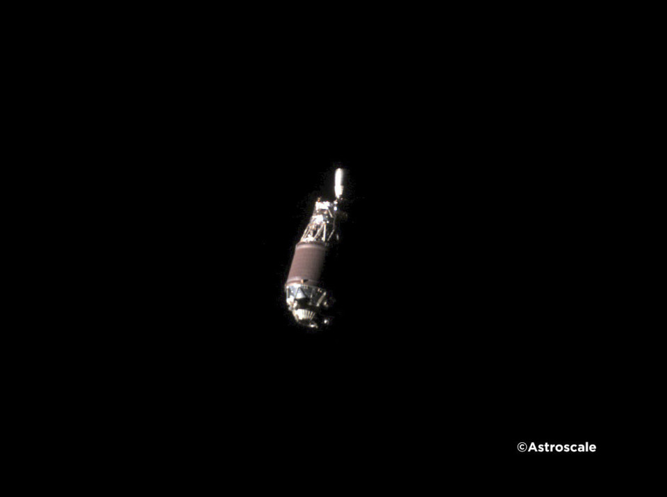 The World's First Close-Up Image of Space Debris