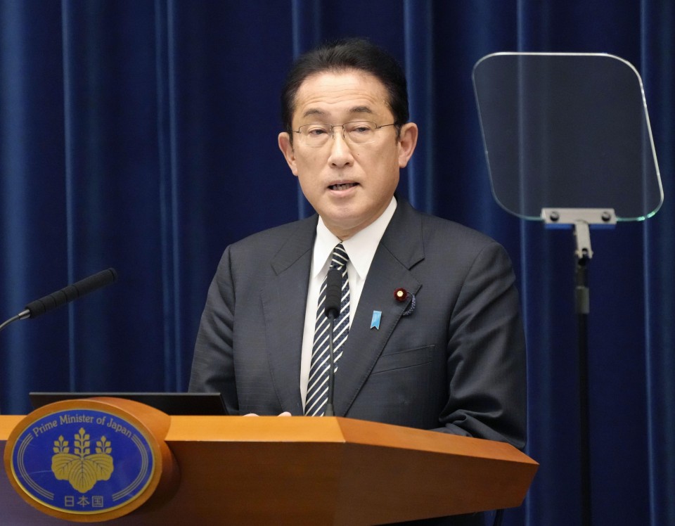 Japan to keep strict border controls for the time being: PM Kishida