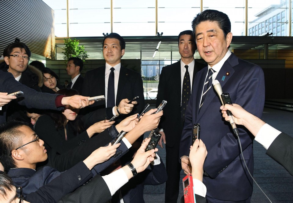 Abe Puts N Korea Fears Above Comfort Women Row To Attend Olympics