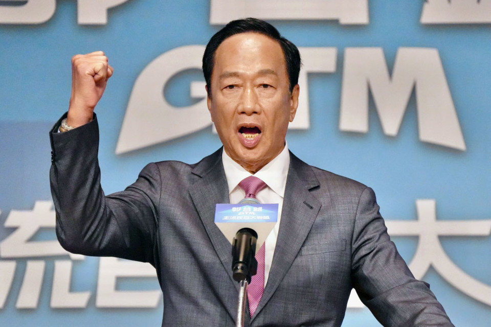 Foxconn founder Gou to run for Taiwan presidency as independent