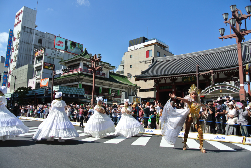 Tokyo's Asakusa Samba Carnival returns after 4-year COVID hiatus