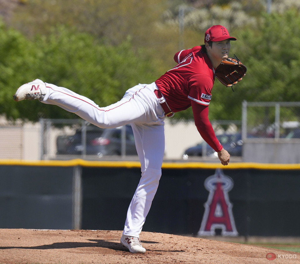 Baseball: Shohei Ohtani tunes up in minor league game for Opening