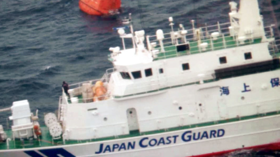 8 crew members from sunk cargo ship off Japan coast confirmed dead