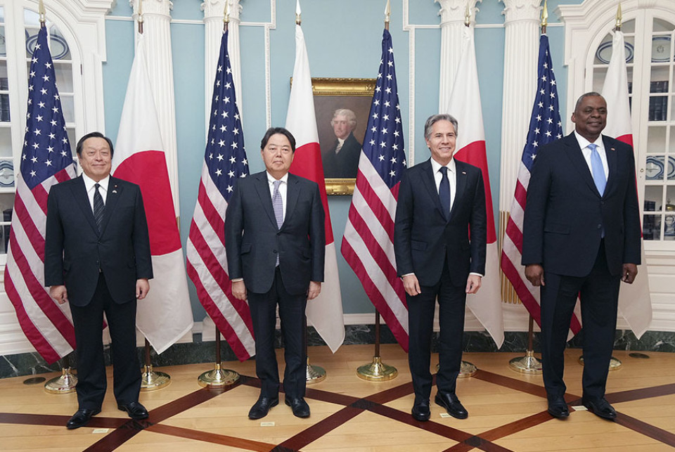 Japan, U.S. agree China poses 