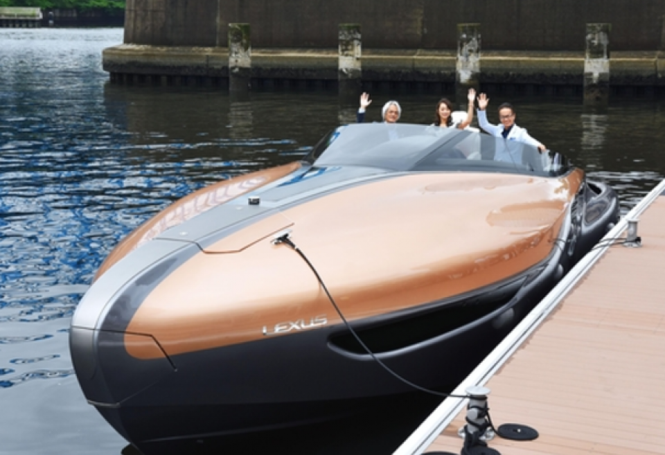 Toyota looking to sell luxury Lexus boat