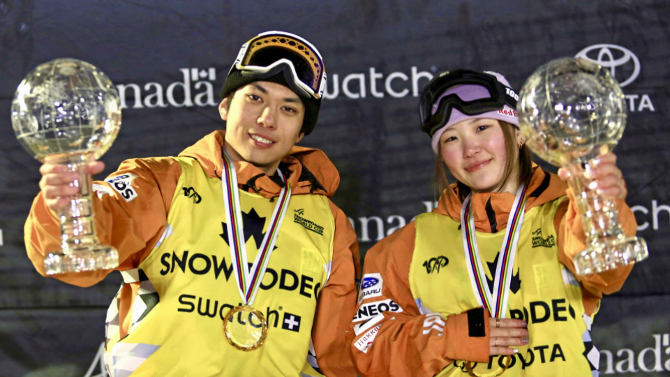 Snowboarding Ono, Hirano retain halfpipe World Cup season titles