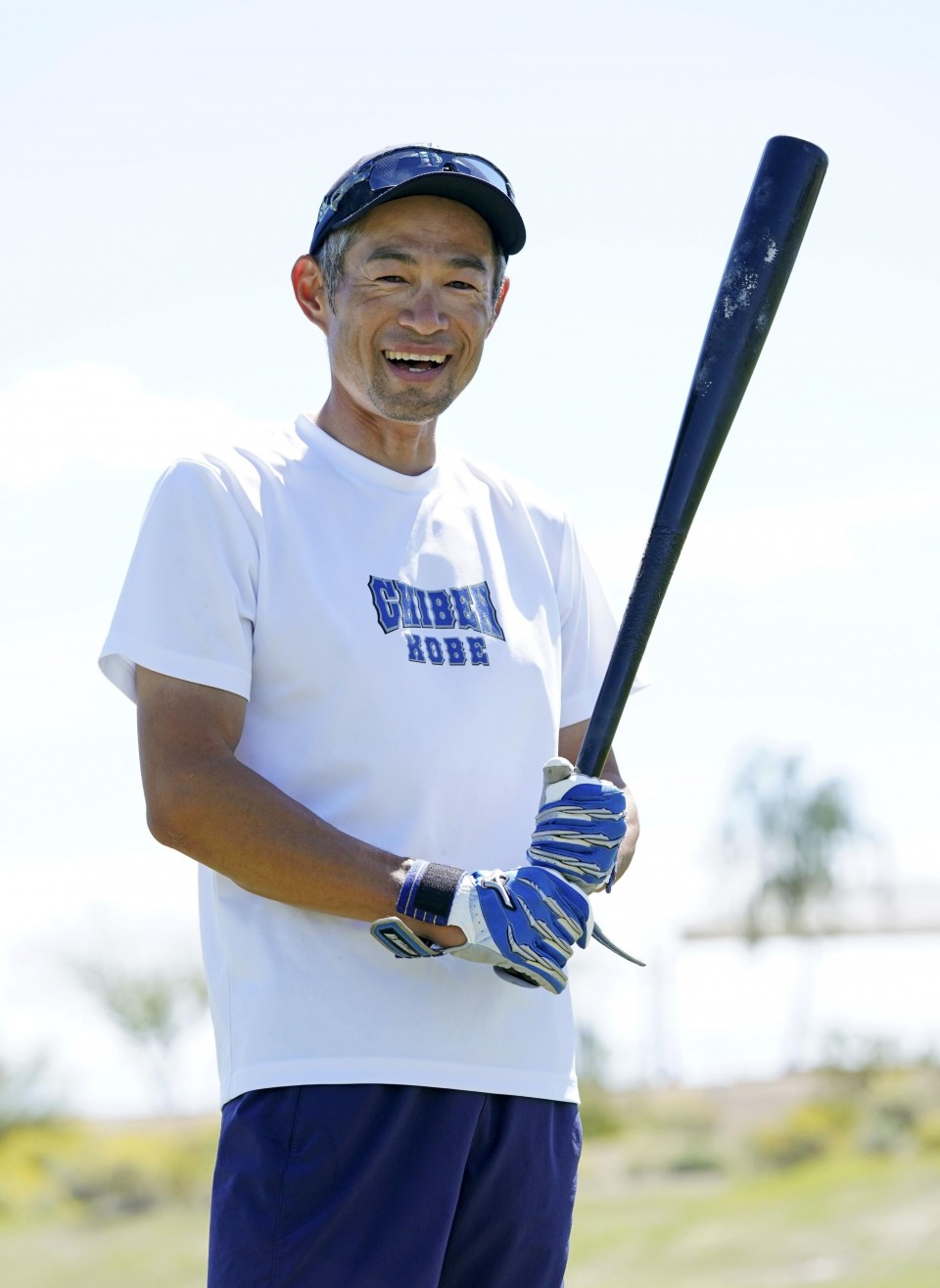 1995 ORIX Blue Wave Ichiro Suzuki Baseball Fan - Legends Fan Shop