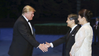 Donald Trump extends "warmest congratulations" to emperor on enthronement