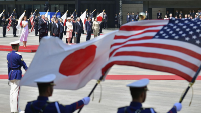 Japan, U.S. pledge to strengthen alliance ahead of treaty anniversary