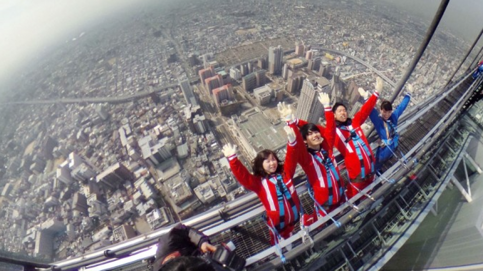 New Attraction Unveiled At Top Of Japan S Tallest Building In Osaka