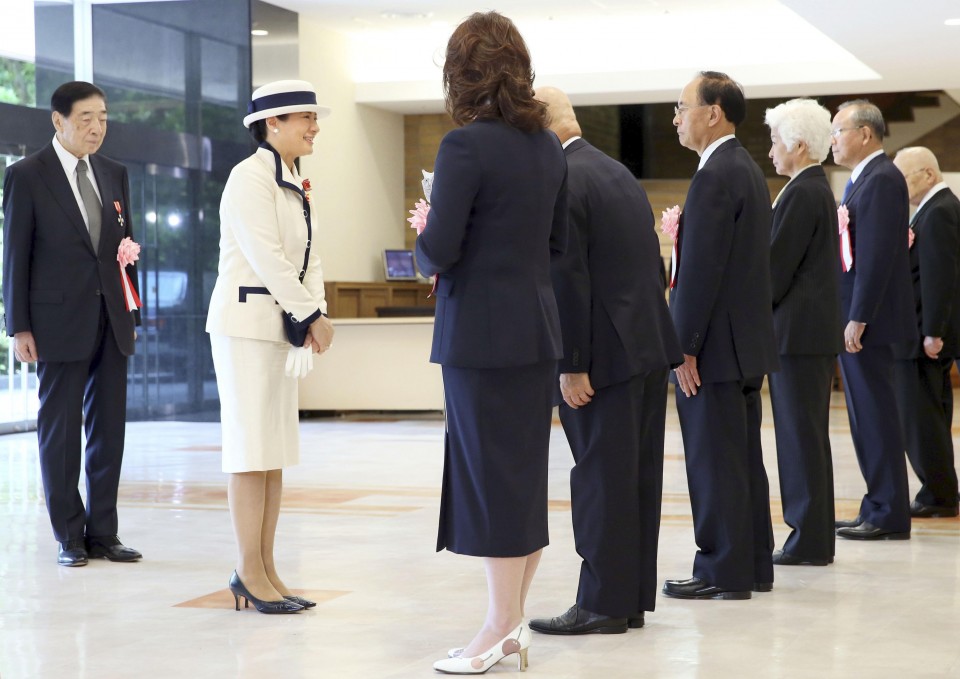 Empress Masako conducts 1st official duty in new capacity