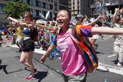 NYC's annual LGBTQ rights march resumes in person with big turnout