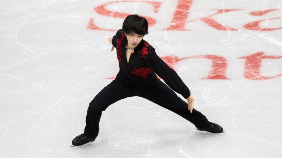 Figure skating Kao Miura tops Skate Canada men's short program