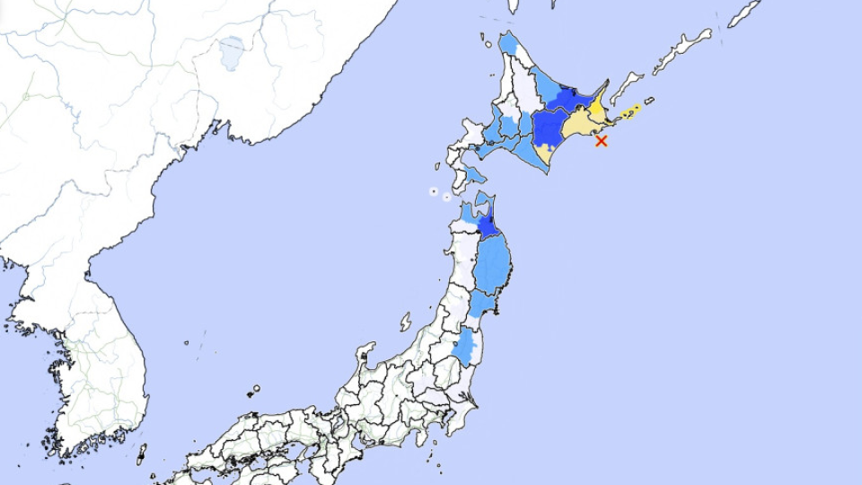 Tsunami in hokkaido