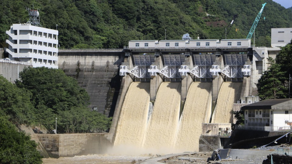 Only 40 of dams in Japan can mitigate flood risks survey