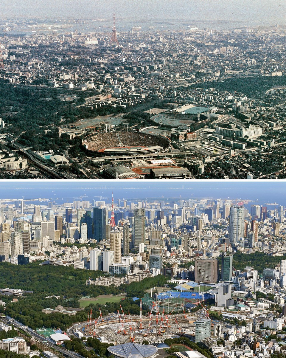 Tokyo then and now: Photographer documents four decades of change