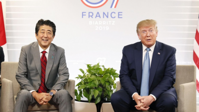 Japan, U.S. seek to sign "very big" trade deal in September