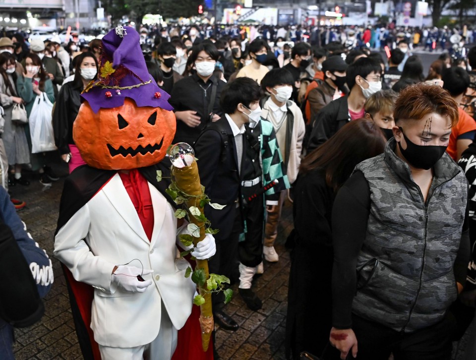 Tokyo's Shibuya on high alert for return of Halloween crowds