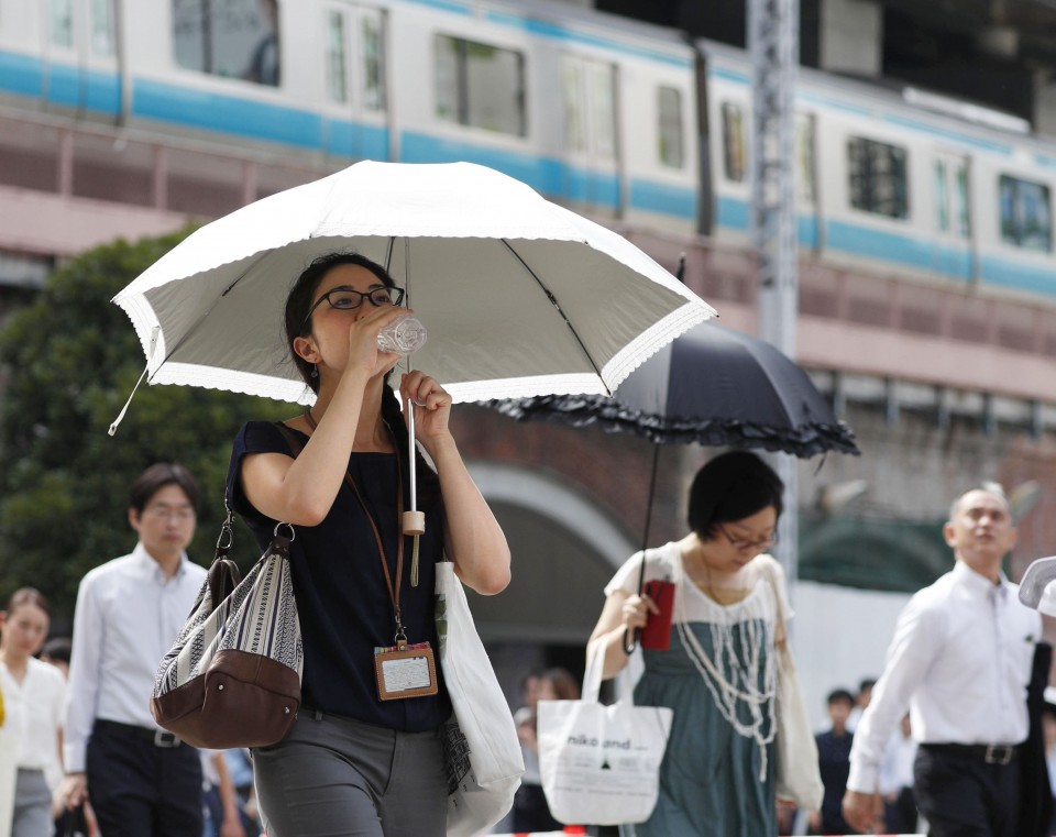 Japan's longrunning heat wave sends temperature to record high 41.1 C
