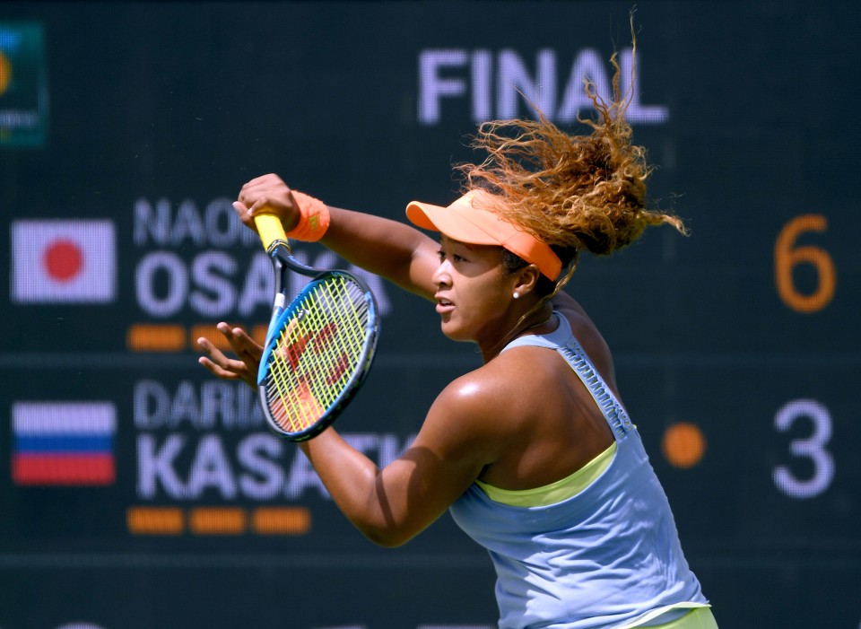 Osaka Beats Kasatkina 6-3, 6-2 to Win Indian Wells Title