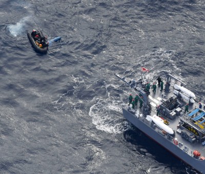 Search for crew continues after ASDF chopper crashes off central Japan