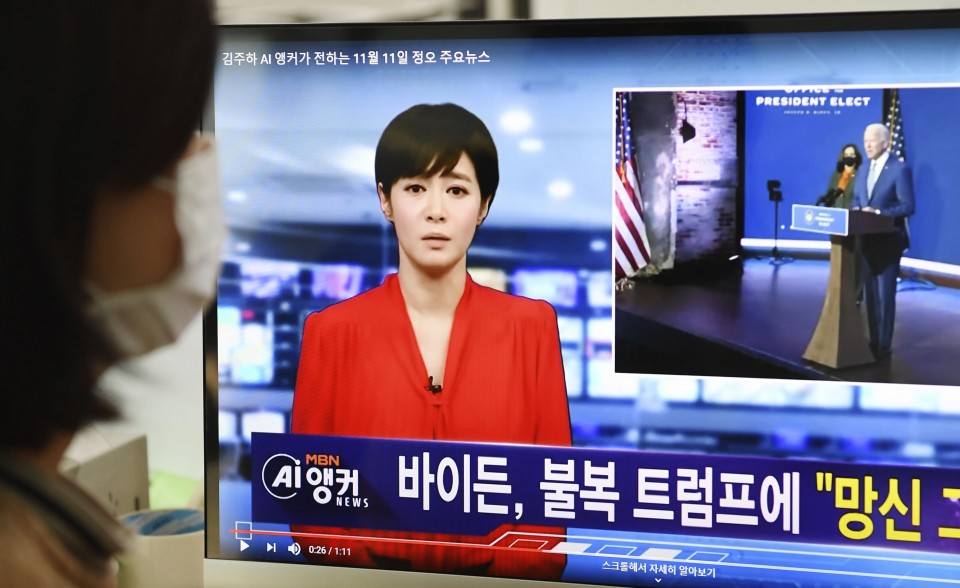 AI-powered virtual news anchor comes to South Korean TV