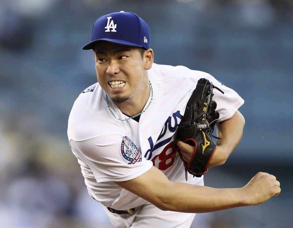 Kenta Maeda roughed up as Dodgers are swept for first time this