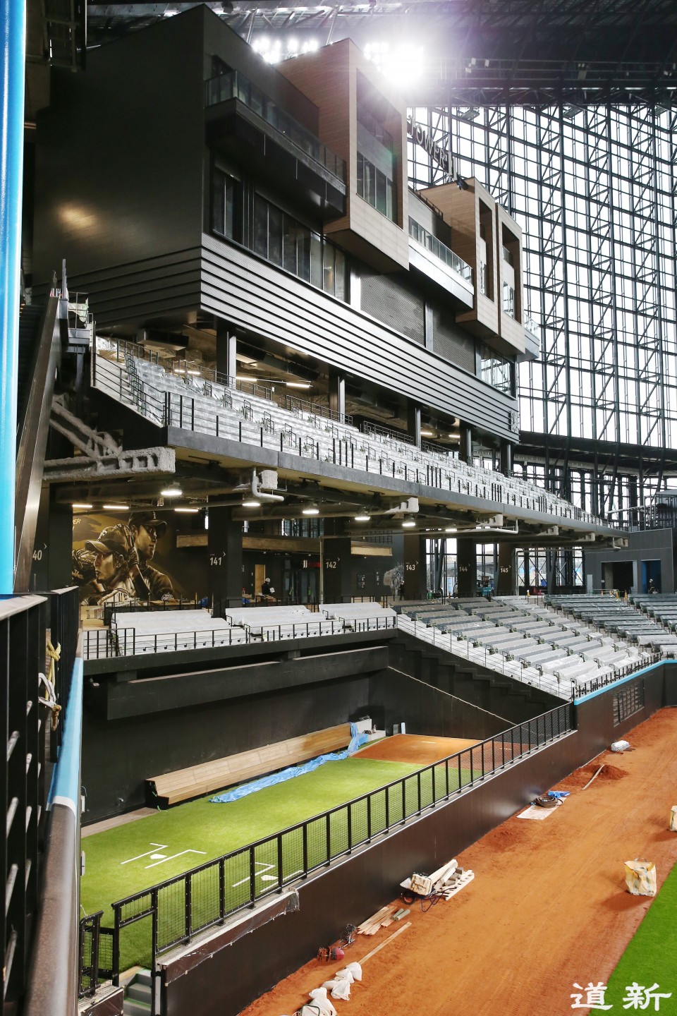 New HKS-Designed Hokkaido Nippon Fighters Baseball Stadium Opens