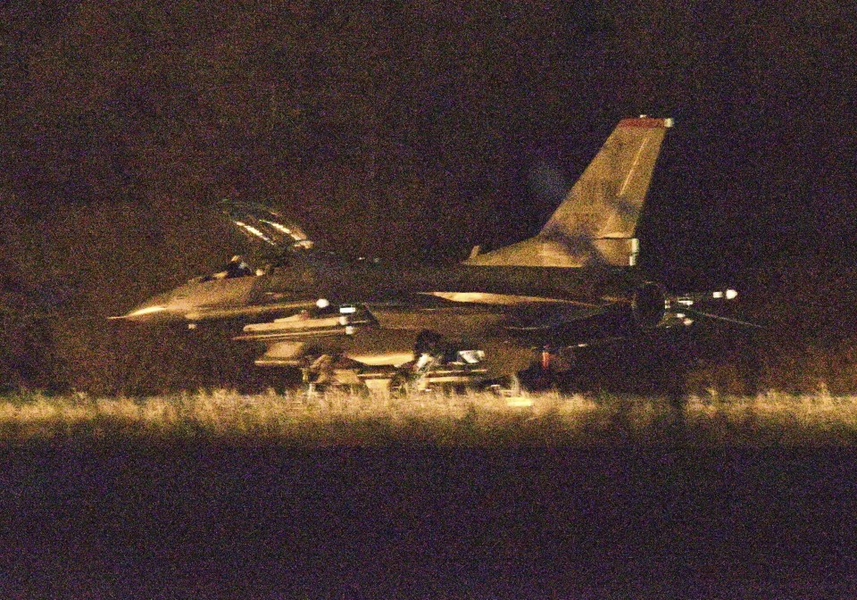 U.S. fighter jet dumps fuel tanks before emergency landing in Japan