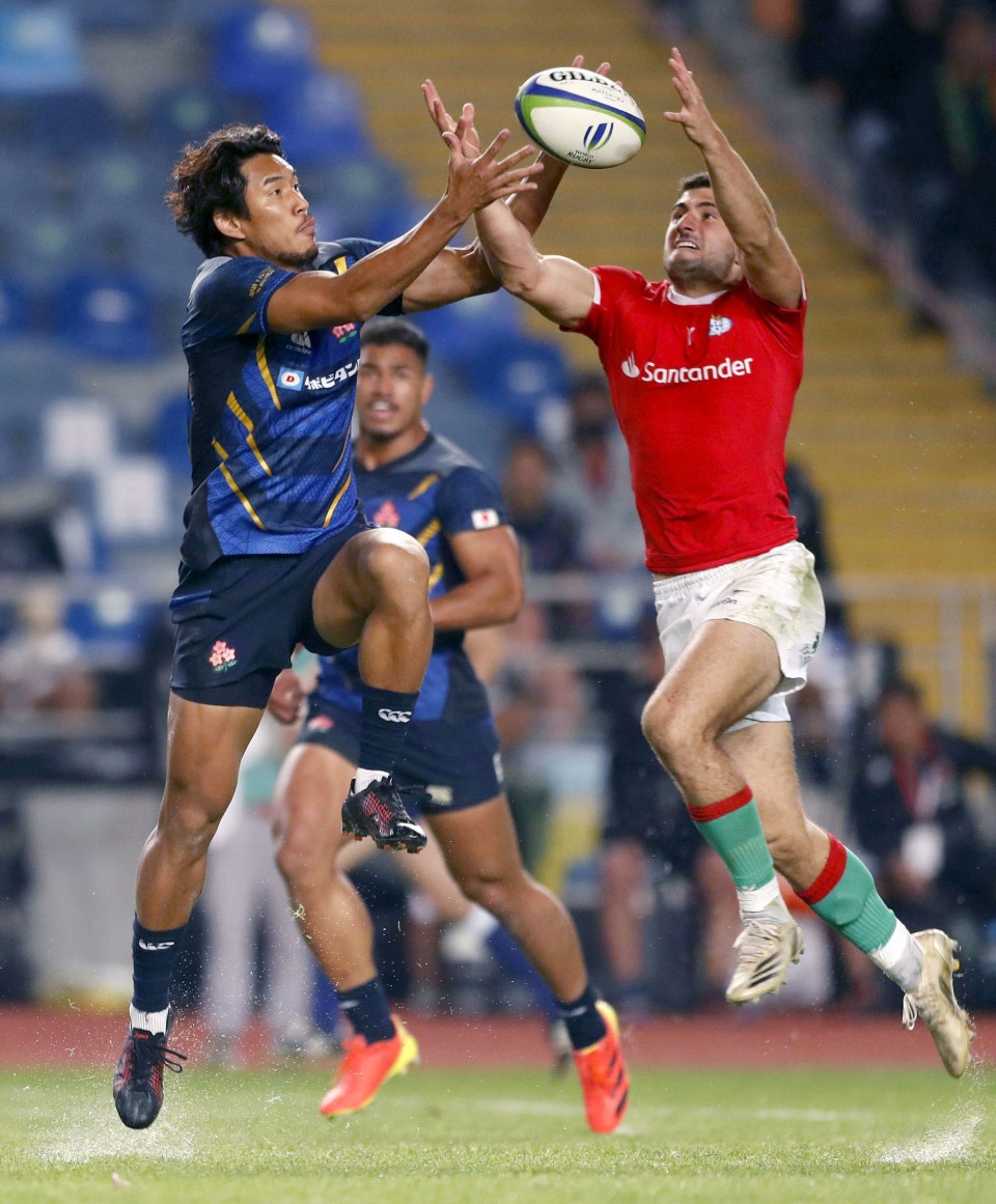 Rugby Japan outlast Portugal 3825 in memorable 1st meeting