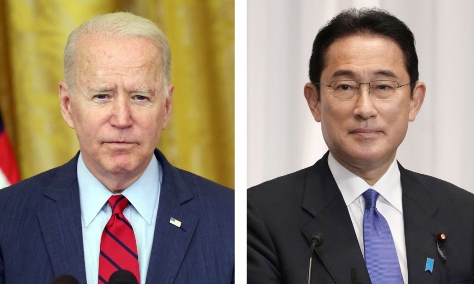 Japan PM Kishida gets Biden's "strong" commitment on Senkaku defense