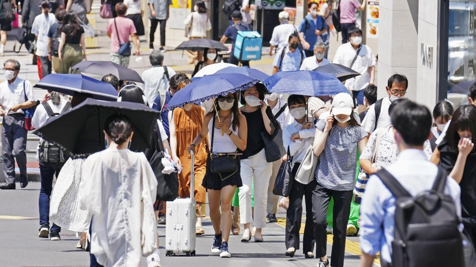 Record 15,000 people transported to hospital in June in Japan due to heat