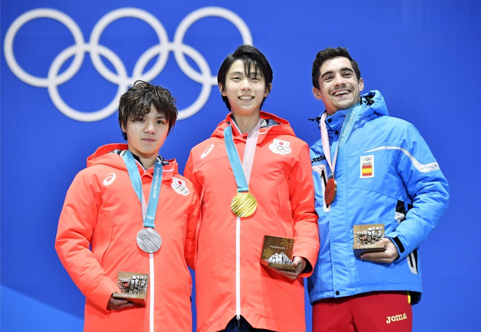 Gold medal 2025 ice skating 2018