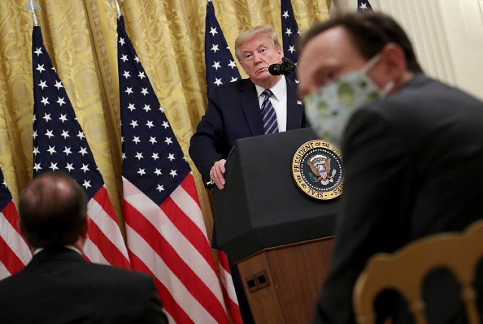 President Donald Trump 'has seen evidence' coronavirus came from Wuhan laboratory