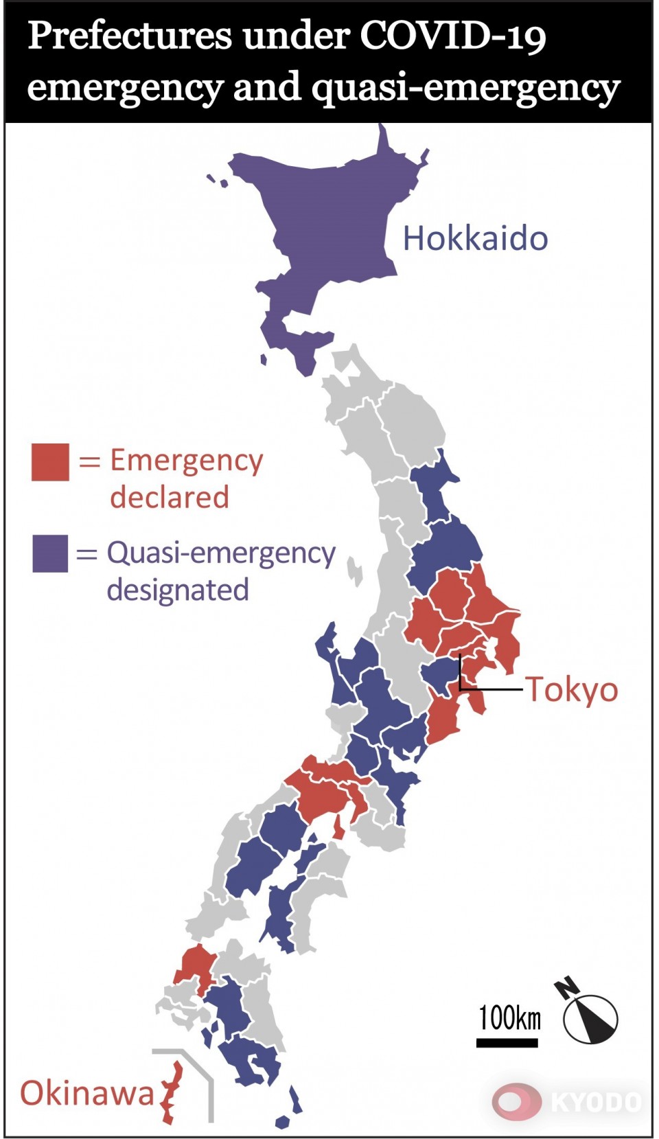 Japan To Expand Covid 19 State Of Emergency To 8 More Prefectures