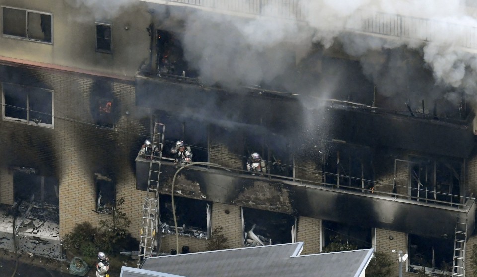 Death toll from arson attack on Kyoto Animation studio rises to 36