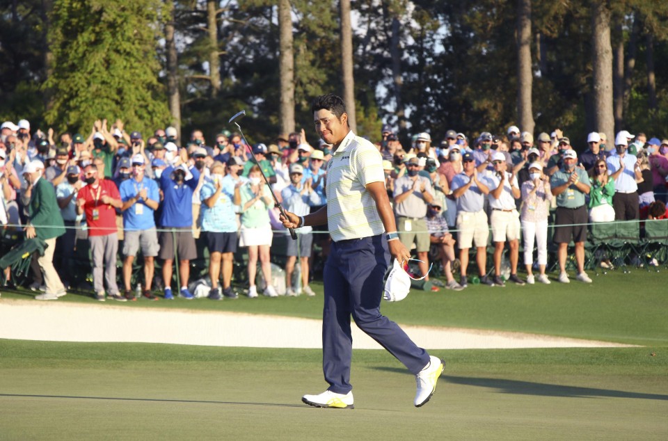 Golf Matsuyama Wins Masters Becomes Japan S 1st Men S Major Champion