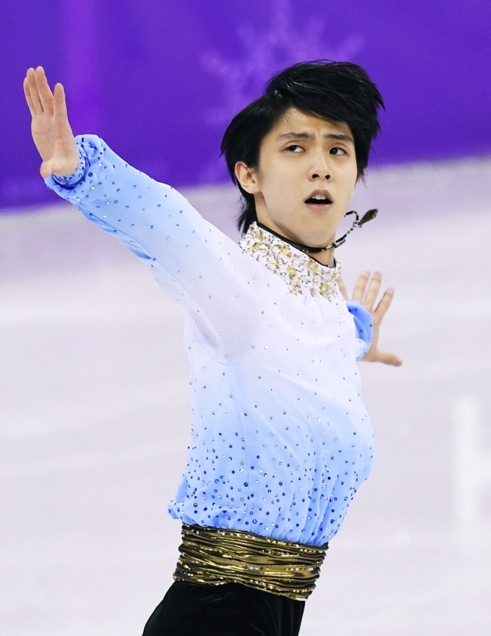 In Photos: Hanyu, Uno shine in short program skating at Pyeongchang  Olympics［写真特集9/11］- 毎日新聞