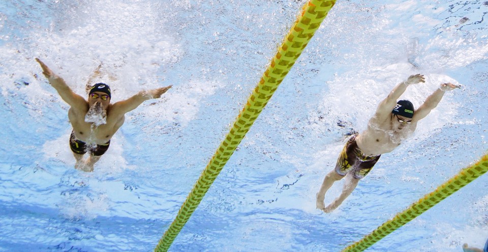 olympic swimming butterfly